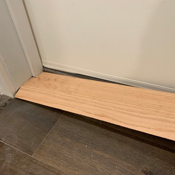 Custom Commercial Oak Thresholds (Assistive ADA ramp)