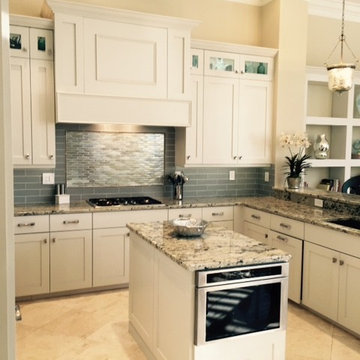 Gale and Lynn's White Kitchen Modification and Reface