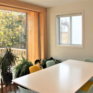 Modern Reno Lightens Urban Rowhouse