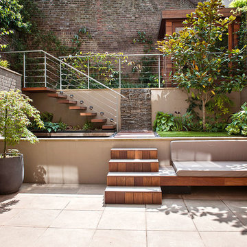 Small Garden in Hampstead Village, London