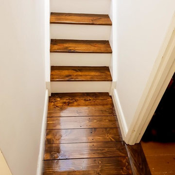 The Renovation Of A Staircase, The Treads & Spindles