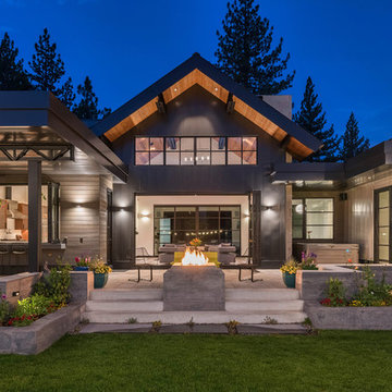 Gray's Crossing, Mountain Modern, Golf Course Home