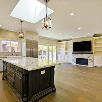 Contemporary Mediterranean Custom Kitchen