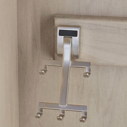 Wellborn Cabinet's Satin Nickel Coat Hook - Products