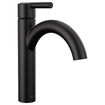 Nicoli 1.2 GPM Single Hole Bathroom Faucet, Pop-Up Drain Assembly