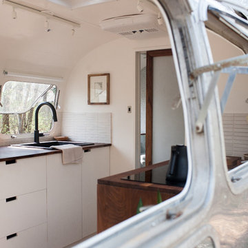 1x6 Tile Backsplash in vintage Airstream