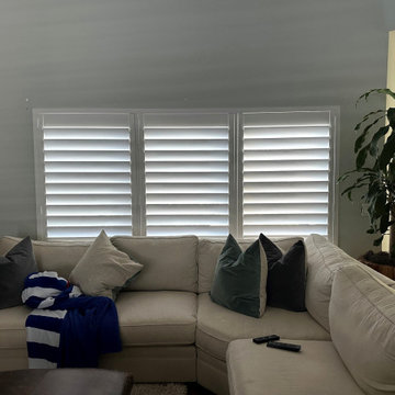 Bypass Plantation Shutters for Sliding Glass Doors — Palm City, FL
