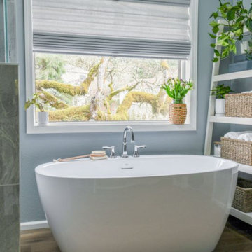 Tranquil Transitional Bathroom