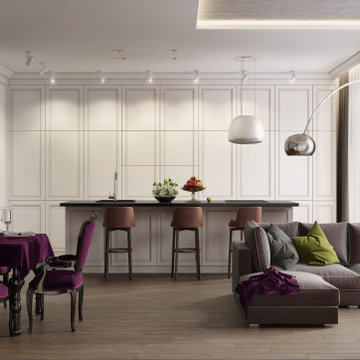Appartment in Vienna. Living room