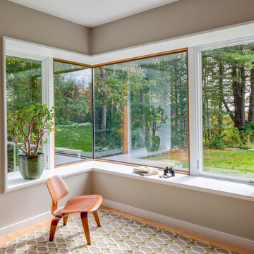 Modern Sustainable Maine House, aka Zigzag House