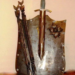 Metal Medieval Family Crest & Battle Shield - Products
