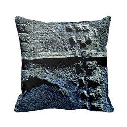 "Concrete Tire" JTG Art Pillow - Decorative Pillows