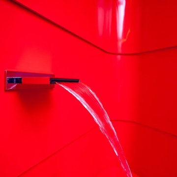 Bespoke Krion Bath and Thermoformed Walls