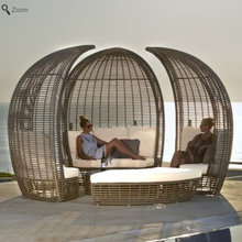 Modern Contemporary Outdoor Halo daybed by Skyline