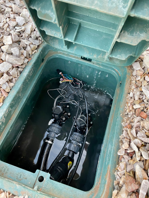Drip Line System Causing Irrigation Boxes to Flood