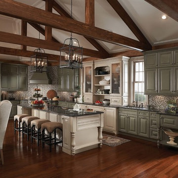 Open Beams Kitchen