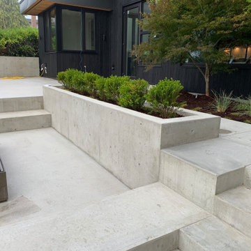 Outdoor concrete space