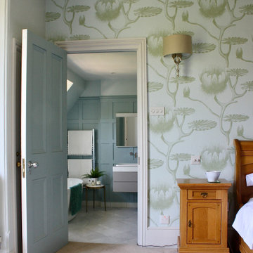 Muswell Hill elegant bedroom,  bathroom, dressing room refurbishment