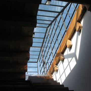 Trasformazione di magazzino in loft d'abitazione