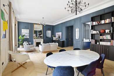 Inspiration pour une salle à manger traditionnelle.