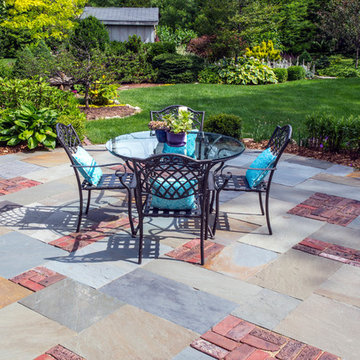 Modern New England Inspired Outdoor Living