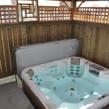 Hot tub gazebo