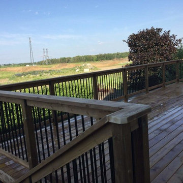 Second Story Deck in Stittsville, Ontario by FeDeck.com
