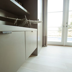 Wide Plank Custom White Finish Northern White Oak Hardwood Flooring - Products