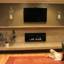 basement family room