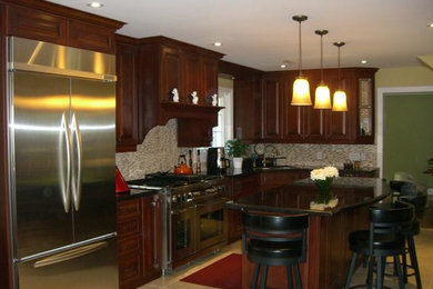 Example of a kitchen design in Other