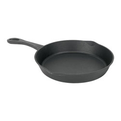 Cast Iron 10" Skillet with Pour Spouts - Frying Pans And Skillets