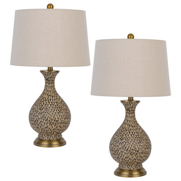 Orivesi 26" Height Terra Cotta Ceramic Table Lamp