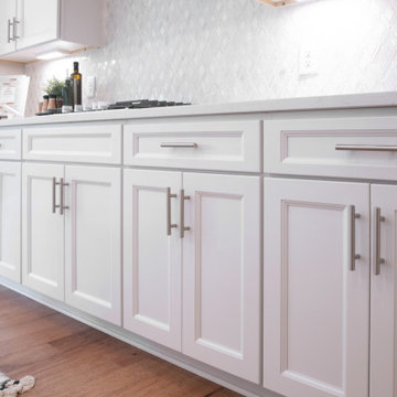 Newport White Kitchen | Arrington Cabinetry