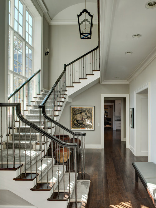 Brushed Nickel Balusters Houzz