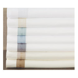 Eleanor's Ribbon Heather Flat Sheet - Flat Sheets