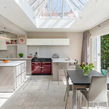 Closed Cellar in Contemporary Kitchen