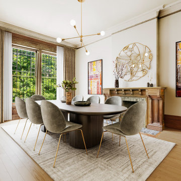 Virtual Staging Examples - Modern Style