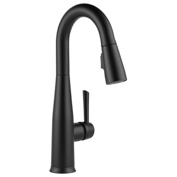 Touchless Kitchen Faucet, Pull Down Sprayer With Magnetic Dock, Matte Black