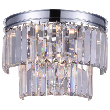 Weiss 4 Light Wall Sconce with Chrome finish