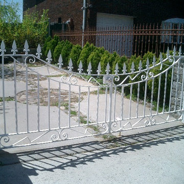 Driveway Gates and Awning