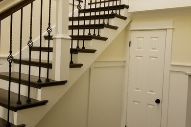 Design ideas for a classic staircase in Seattle.