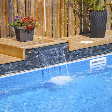 Inground Pool Water Features