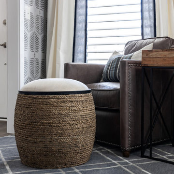 Graphic Wallpaper Petite Home Office