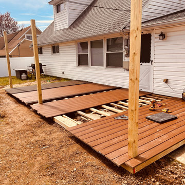 Custom Backyard Deck – Trex Composite | Langhorne, PA