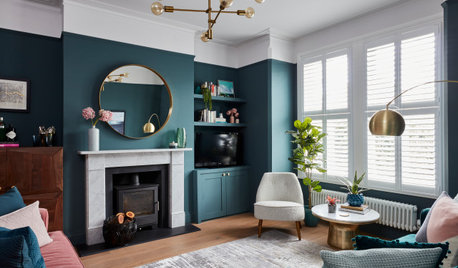 Houzz Tour: Rich Color Breathes Life Into a Period Home