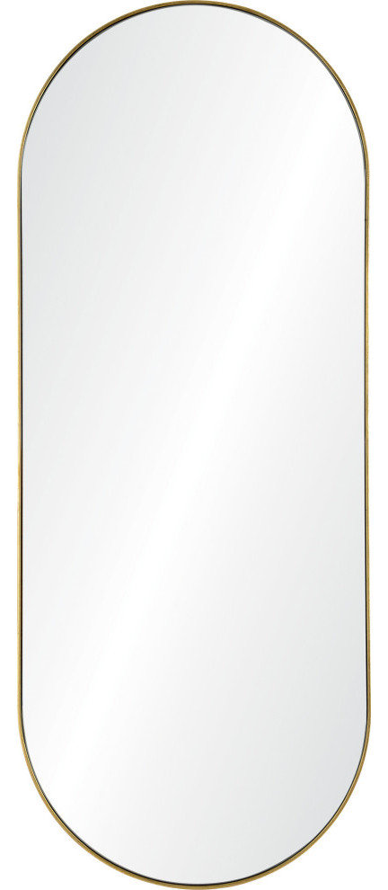 Marius Decorative Wall Mirror 24" x 60", Medium - Contemporary - Wall ...