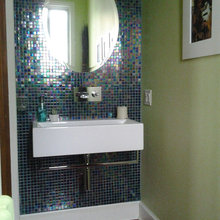 small bathroom and powderroom remodel