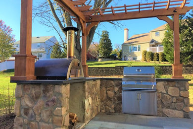 Outdoor Kitchen, Pizza Oven, Built in BB Cue