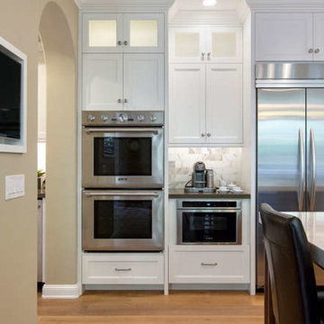Traditional White Kitchen Remodel