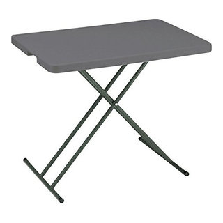 Commercialine Height Adjustable Personal Folding Table (20'' W x 30'' D)